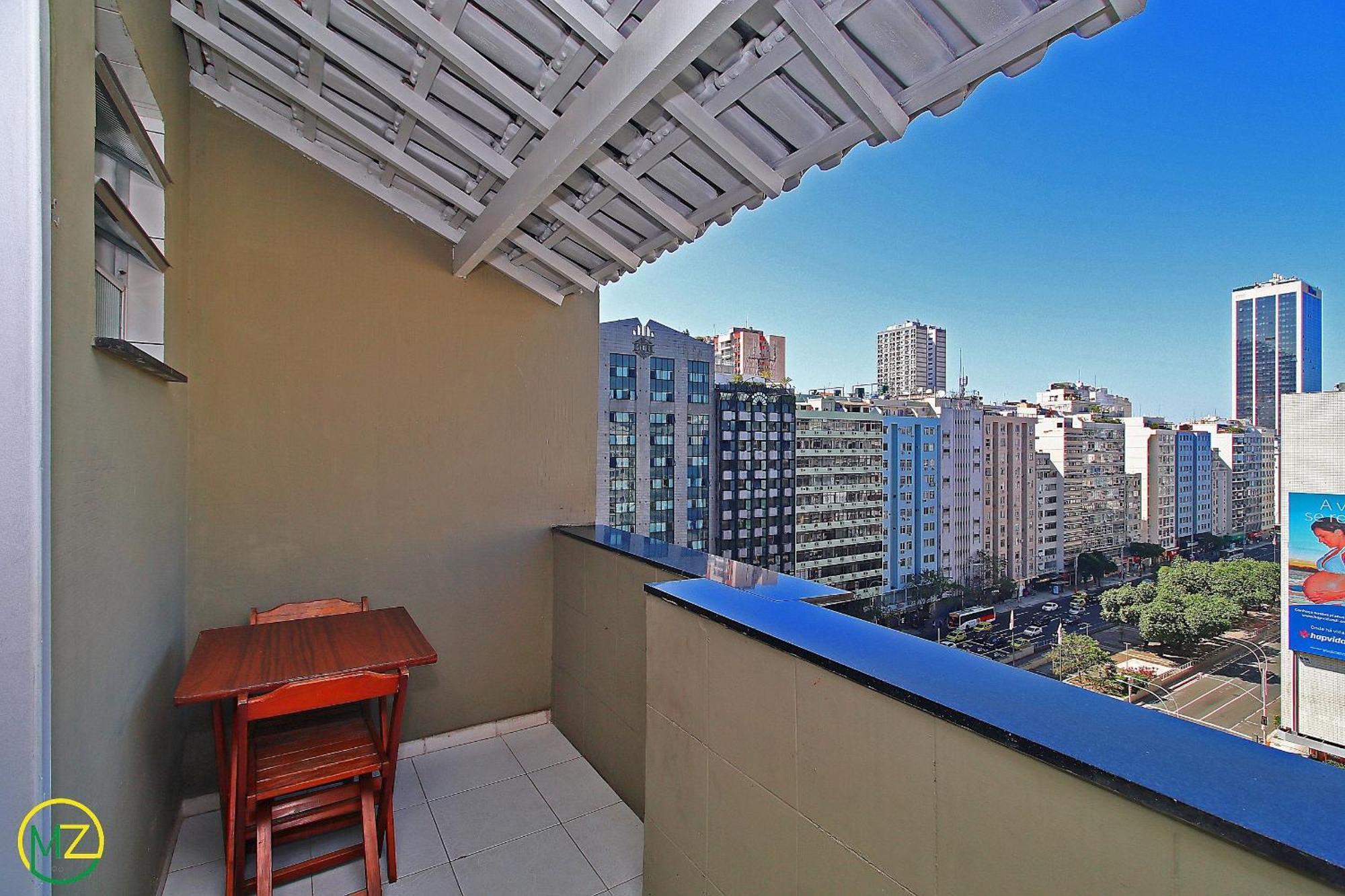 Studio Com Pequena Varanda Em Copacabana Río de Janeiro Exterior foto